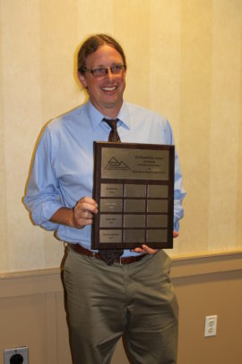 Matthew Habedank Receives Award