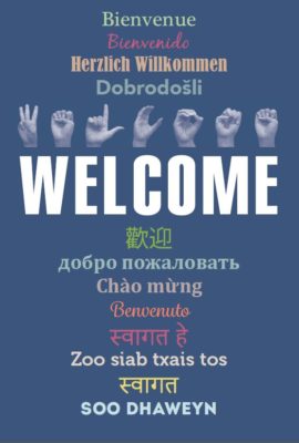 Welcome Signs Embrace Diversity