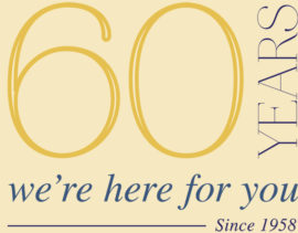 60 Year’s We’re Here for You