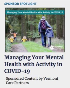 Managing Your Mental Health with Activity in COVID-19
