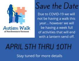 SAVE THE DATE – Autism Walk